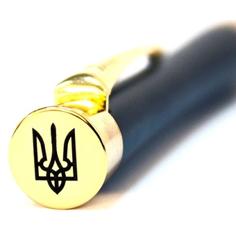  «Шариковая ручка Parker Urban Muted Black GT BP Трезубец (20 232Ч_TR2)», бренда Parker - фото №1 - миниатюра