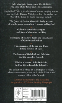 Бумажная книга «Unfinished Tales», автор Джон Р. Р. Толкин - фото №2 - миниатюра