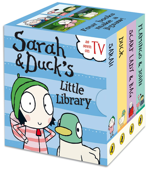 Бумажная книга «Sarah and Duck Little Library» - фото №1 - миниатюра