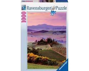  «Пазл Ravensburger Тосканский пейзаж 1000 эл (19086-Rb)», бренда Ravensburger - фото №2 - миниатюра