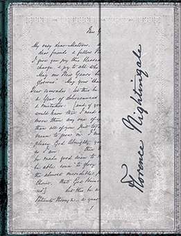  «Блокнот Paperblanks Флоренс Найтингейл Письмо Вдохновения большой (PB2672-3)», бренда Paperblanks - фото №1 - миниатюра