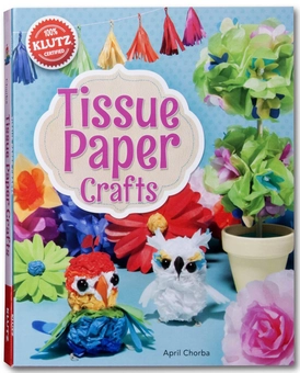 Бумажная книга «Tissue Paper Crafts: Colorful decorations that are totally do-able and totally adorable», автор Эйприл Чорба - фото №2 - миниатюра