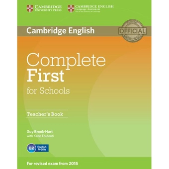 Бумажная книга «Complete First for Schools Teacher's Book», авторов Гай Брук-Харт, Кэти Фуфути - фото №2 - миниатюра