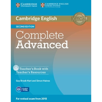 Паперова книга «Complete Advanced Teacher's Book with Teacher's Resources CD-ROM», авторів Гай Брук-Харт, Саймон Хаінпас - фото №2 - мініатюра