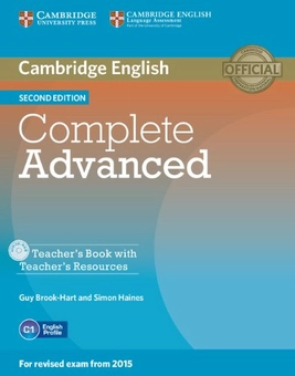 Паперова книга «Complete Advanced Teacher's Book with Teacher's Resources CD-ROM», авторів Гай Брук-Харт, Саймон Хаінпас - фото №1 - мініатюра