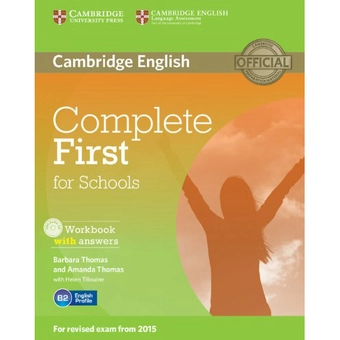 Бумажная книга «Complete First for Schools Workbook with Answers with Audio CD», авторов Аманда Томас, Барбара Томас - фото №2 - миниатюра