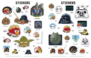 Бумажная книга «Angry Birds Star Wars Ultimate Sticker Collection» - фото №4 - миниатюра