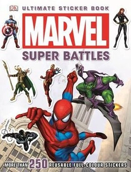 Бумажная книга «Marvel Super Battles Ultimate Sticker Book» - фото №1 - миниатюра