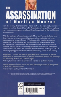 Бумажная книга «The Assassination of Marilyn Monroe», автор Доналд Х. Вулф - фото №3 - миниатюра