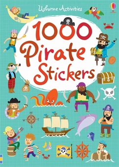 Бумажная книга «1000 Pirate Stickers», автор Люси Боумэн - фото №2 - миниатюра