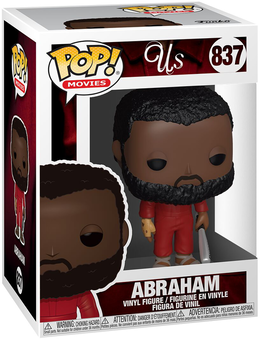  «Коллекционная фигурка Funko Pop! Us Abraham with Bat (44313)», бренда Funko Pop - фото №2 - миниатюра