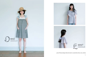 Паперова книга «Sweet Dress Book: 23 Dresses of Pattern Arrangement», автор Йошико Тсукіорі - фото №5 - мініатюра
