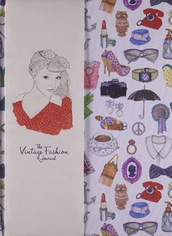 Бумажная книга «The Vintage Fashion Journal» - фото №1 - миниатюра
