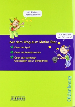 Паперова книга «Kleine Mathe-Stars 2. Grundwissen», авторів Вернер Хатт, Стефан Кобр, Урсула Кобр - фото №3 - мініатюра