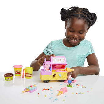  «Набір для творчості Play-Doh з пластиліном Машинка з морозивом Свинки Пеппи (5010993979639)», бренду Hasbro - фото №4 - мініатюра