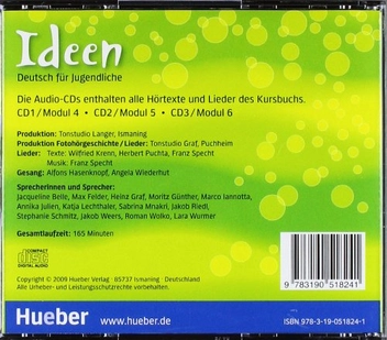 Бумажная книга «Ideen. Cds Zum Kursbuch 2. German Edition (3 CD)» - фото №3 - миниатюра