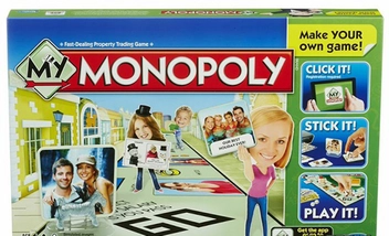  «Настольная игра Hasbro Моя Монополия (A8595)», бренда Hasbro - фото №2 - миниатюра