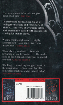 Паперова книга «Interview with the Vampire», автор Енн Райс - фото №3 - мініатюра