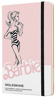  «Блокнот Moleskine Barbie середній нелінійований рожевий (LEBRQP062)», бренду Moleskine - фото №1 - мініатюра