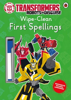 Бумажная книга «Transformers: Robots in Disguise. Wipe-Clean First Spellings», автор Лорен Головати - фото №1 - миниатюра
