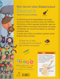Бумажная книга «Mein tierisch tolles Bildworterbuch. Deutsch», авторов Джила Хоппенштед, Ина Вормс - фото №3 - миниатюра