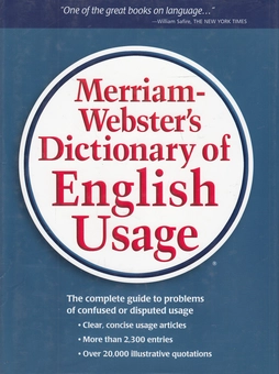 Бумажная книга «Merriam-Webster's Dictionary Of English Usage» - фото №2 - миниатюра