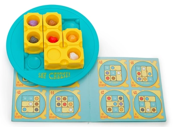  «Настольная игра-головоломка Popular Playthings Сырные мышки (704301)», брендов Стиль Жизни, Popular Playthings - фото №3 - миниатюра