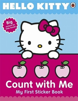 Бумажная книга «Hello Kitty Count with Me Sticker Book» - фото №2 - миниатюра