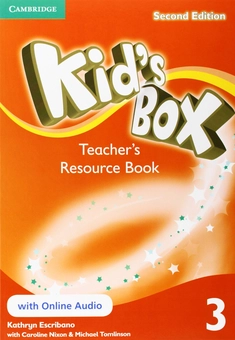 Паперова книга «Kids Box 3. Teachers Resource Book with Online Audio», автор Кетрін Ескрібан - фото №1 - мініатюра