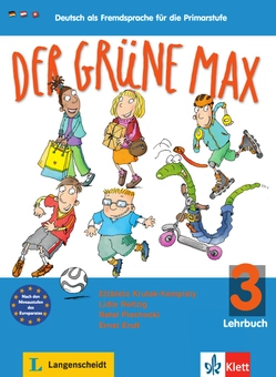 Паперова книга «Der grune Max 3. Lehrbuch», авторів Ельжбета Крулак-Кемпісті, Лідія Райтциг, Ернст Ендт - фото №1 - мініатюра