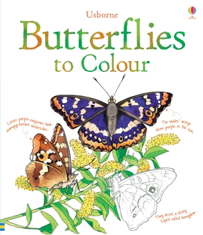 Бумажная книга «Butterflies Colouring Book», автор Меган Куллис - фото №2 - миниатюра