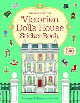 Бумажная книга «Victorian Doll's House Sticker Book» - фото №1 - миниатюра