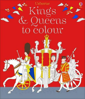 Бумажная книга «Kings and Queens to Colour», автор Рут Брокльхерст - фото №1 - миниатюра