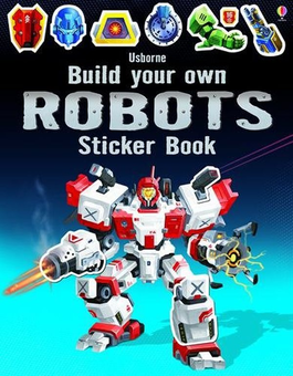 Бумажная книга «Build Your Own Robots Sticker Book» - фото №1 - миниатюра