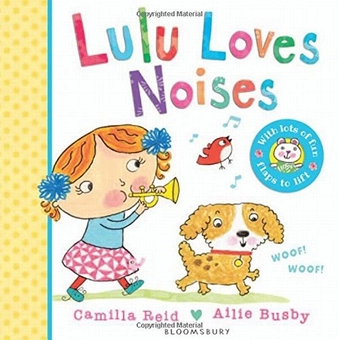 Паперова книга «Lulu Loves Noises», автор Камілла Рейд - фото №1 - мініатюра
