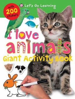 Паперова книга «I Love Animals», автор Роджер Прідді - фото №1 - мініатюра