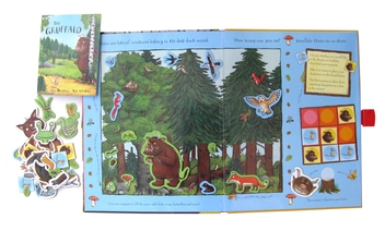 Бумажная книга «Gruffalo Magnet Book» - фото №3 - миниатюра