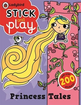 Бумажная книга «Princess Tales. Ladybird Stick and Play Activity Book» - фото №2 - миниатюра