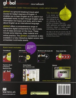 Паперова книга «Global. Elementary coursebook», автор Ліндсей Клендфілд - фото №3 - мініатюра
