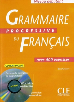 Бумажная книга «Grammaire Progressive Du Francais Avec 400 Exercices Niveau Debutant + CD-ROM» - фото №1 - миниатюра