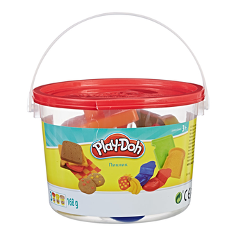  «Набір для творчості з пластиліном Відерце з інструментами Picnic Bucket (23412)», бренду Hasbro - фото №1 - мініатюра