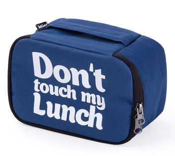 «Термо-сумка для ланча Just Cover Ланч бэг Don't Touch My Lunch синий mini (4823087001809)», бренда Just Cover - фото №1 - миниатюра