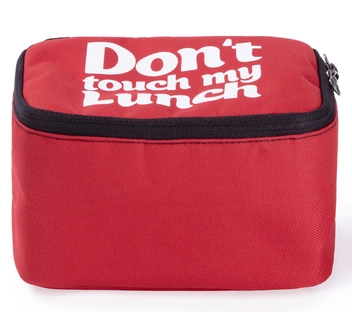 «Термо-сумка для ланча Just Cover Ланч бэг Don't Touch My Lunch красный mini (4823087001816)», бренда Just Cover - фото №2 - миниатюра