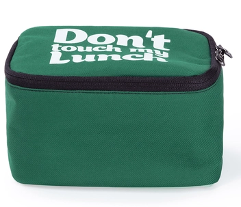 «Термо-сумка для ланча Just Cover Ланч бэг Don't Touch My Lunch зеленый mini (4823087001823)», бренда Just Cover - фото №2 - миниатюра