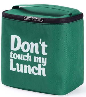 «Термо-сумка для ланча Just Cover Ланч бэг Don't Touch My Lunch зеленый maxi (4823087003612)», бренда Just Cover - фото №2 - миниатюра