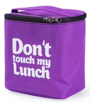 «Термо-сумка для ланча Just Cover Ланч бэг Don't Touch My Lunch сиреневый maxi (4823087003643)», бренда Just Cover - фото №2 - миниатюра
