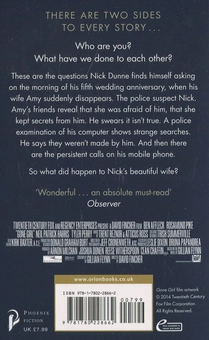 Паперова книга «Gone Girl», автор Ґіліян Флінн - фото №3 - мініатюра