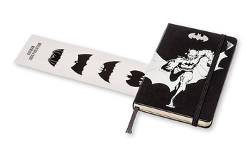  «Карманная записная книжка Moleskine Batman Черная нелинованная LEBA01QP012 (805-22-0440-092-8, 8052204400928, LEBA01QP012)», бренда Moleskine - фото №4 - миниатюра