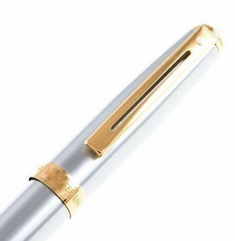 «Перова ручка Sheaffer Prelude WW10 Brushed Chrome (Sh342004-10К)», бренду Sheaffer - фото №2 - мініатюра