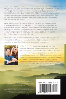 Бумажная книга «Fresh Start Study Guide. The New You Begins Today», автор Джоэл Остин - фото №2 - миниатюра